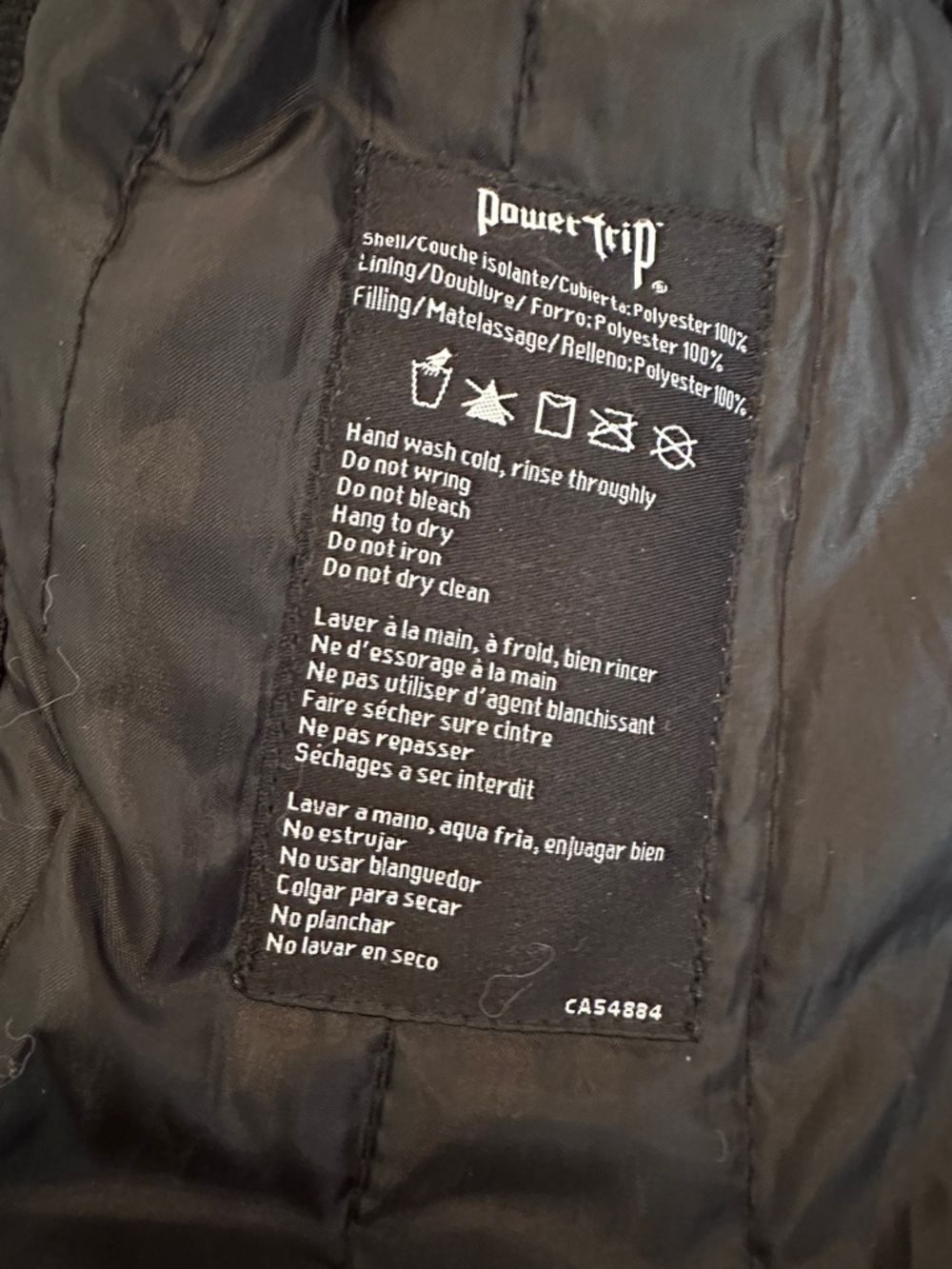 D—Men's Black Performance Riding Jacket with Reflective Stripes - Picture 5 of 16